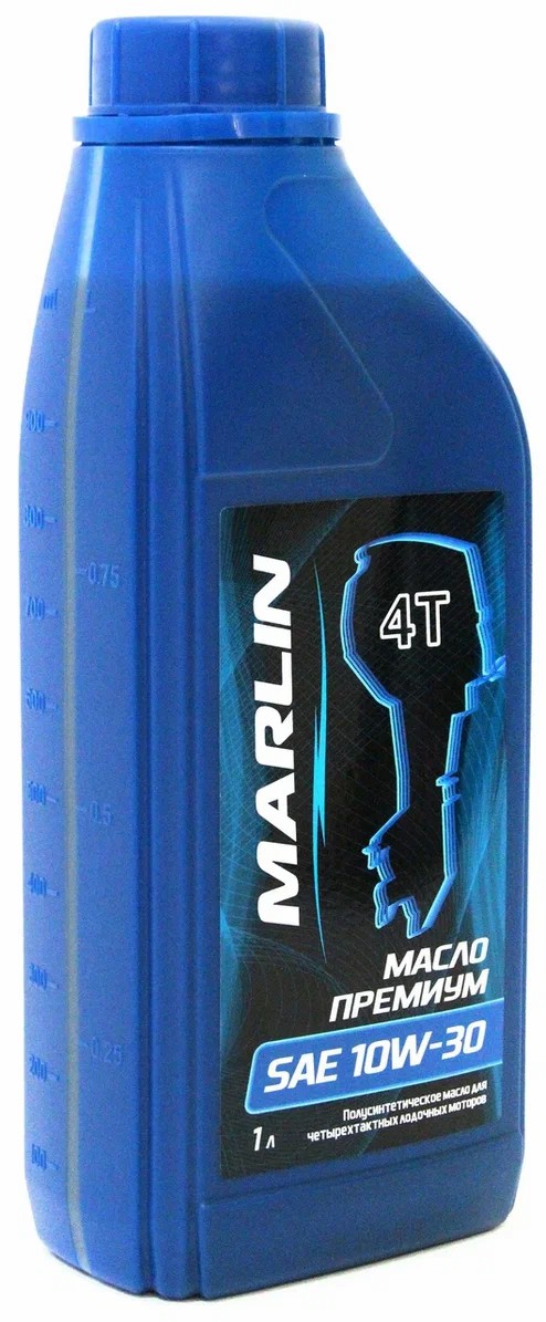 МАСЛО MARLIN ПРЕМИУМ 4Т, SAE 10W-30 (1 ЛИТР)/ПОЛУСИНТ. в Димитровграде МАСЛО MARLIN ПРЕМИУМ 4Т, SAE 10W-30 (1 ЛИТР)/ПОЛУСИНТ. в Димитровграде