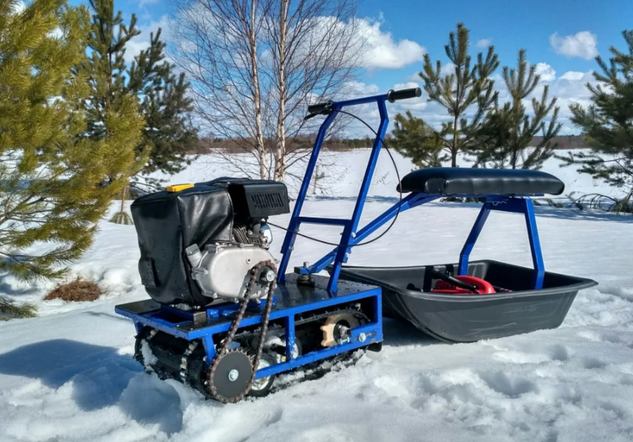 Мини-мотобуксировщик Альбатрос-М без фары в Димитровграде Мини-мотобуксировщик Альбатрос-М без фары в Димитровграде