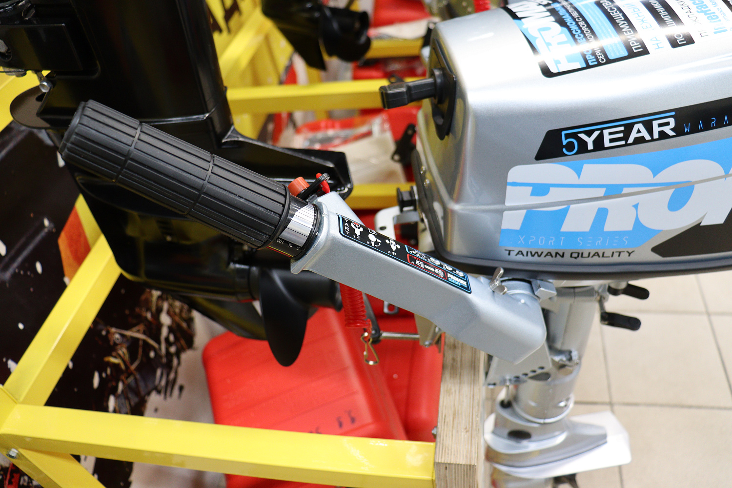 Лодочный мотор PROMAX SP5FHS (внешний бак 12 л) в Димитровграде