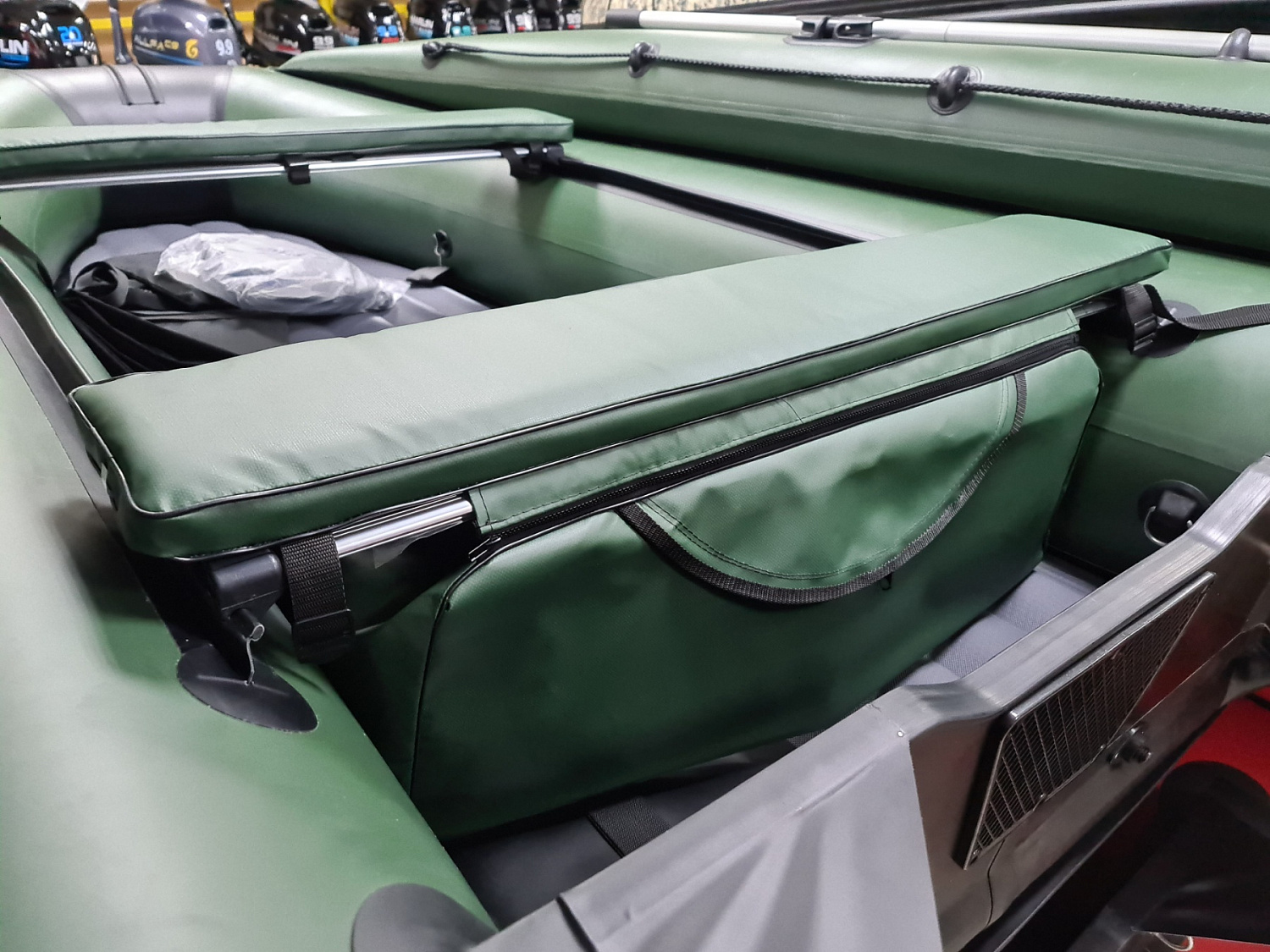 КОМПЛЕКТ МЯГКИХ НАКЛАДОК С СУМКОЙ ДЛЯ ЛОДОК 90Х20 ЗЕЛЕНЫЙ в Димитровграде КОМПЛЕКТ МЯГКИХ НАКЛАДОК С СУМКОЙ ДЛЯ ЛОДОК 90Х20 ЗЕЛЕНЫЙ в Димитровграде