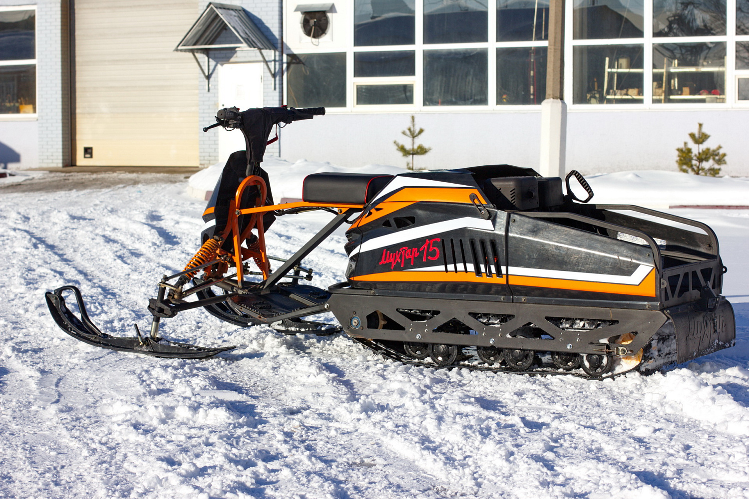 Мотобуксировщик IRBIS Мухтар 15 с лыжным модулем в комплекте в Димитровграде