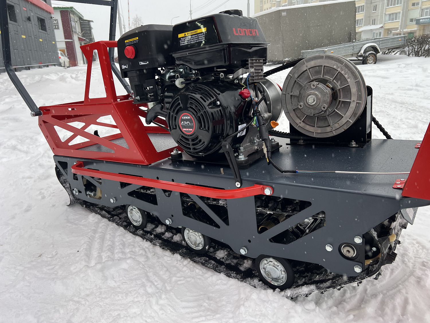 Мотобуксировщик EX-MOTO SNOWDOG S500 15л.с в Димитровграде