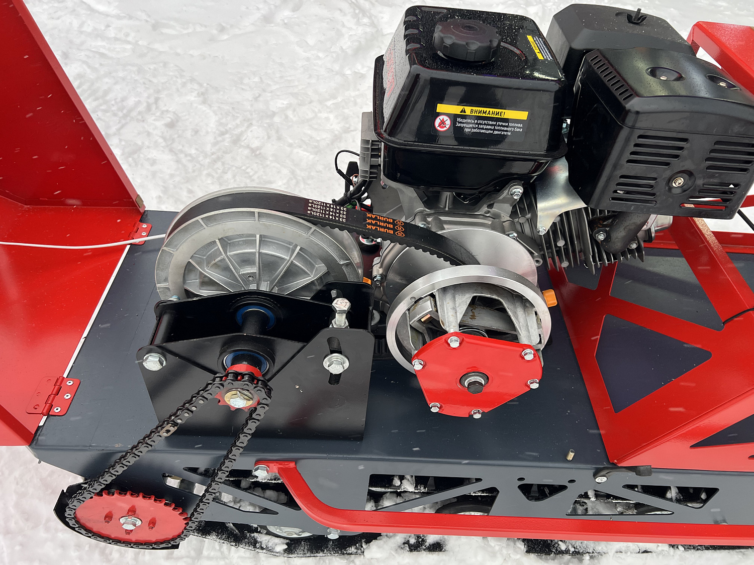 Мотобуксировщик EX-MOTO SNOWDOG S500 15л.с в Димитровграде