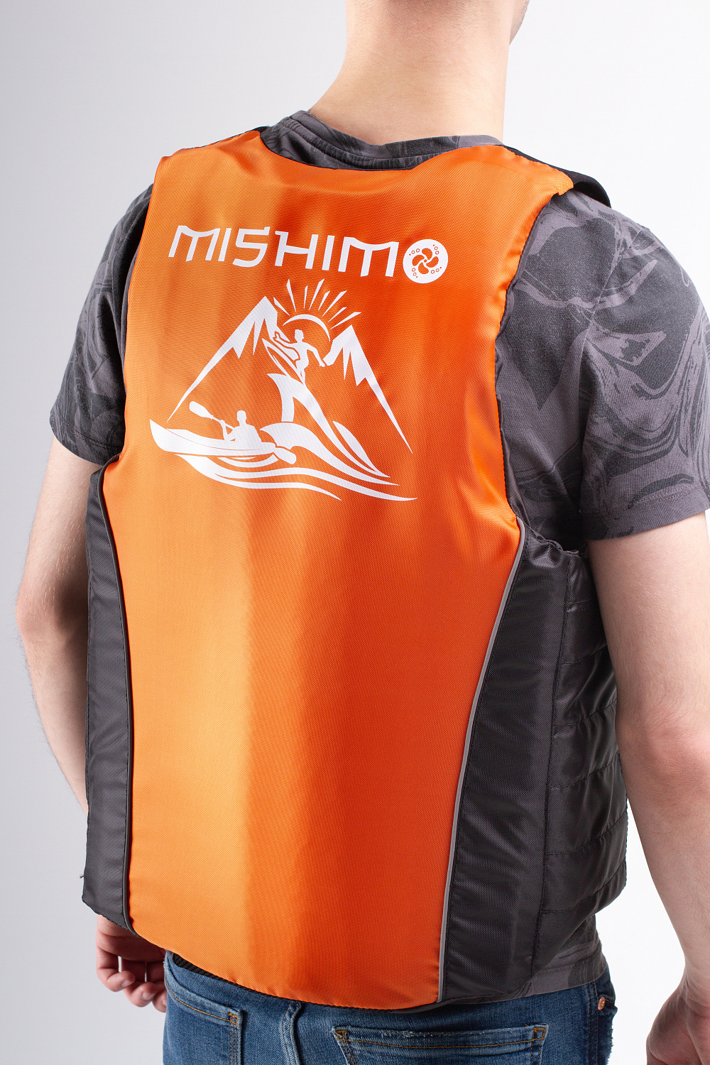 Жилет спасательный MISHIMO PRO Премиум качества Черно-оранжевый в Димитровграде Жилет спасательный MISHIMO PRO Премиум качества Черно-оранжевый в Димитровграде